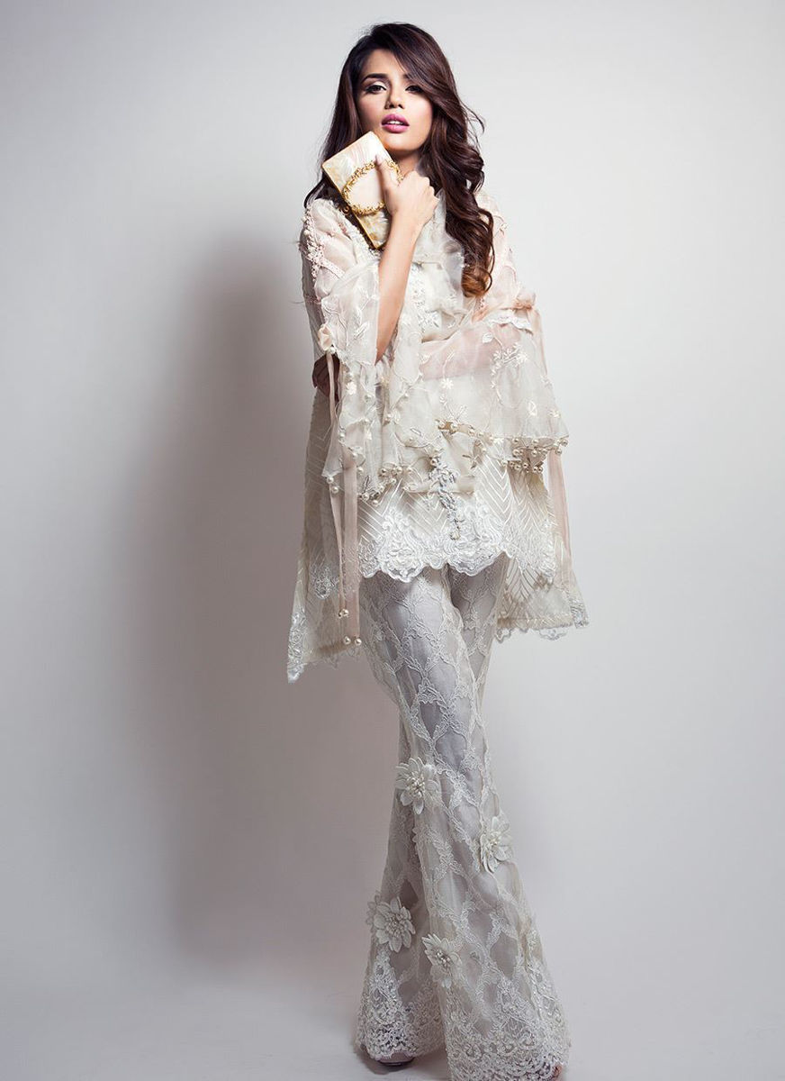 Embellished Boot Cut Pants