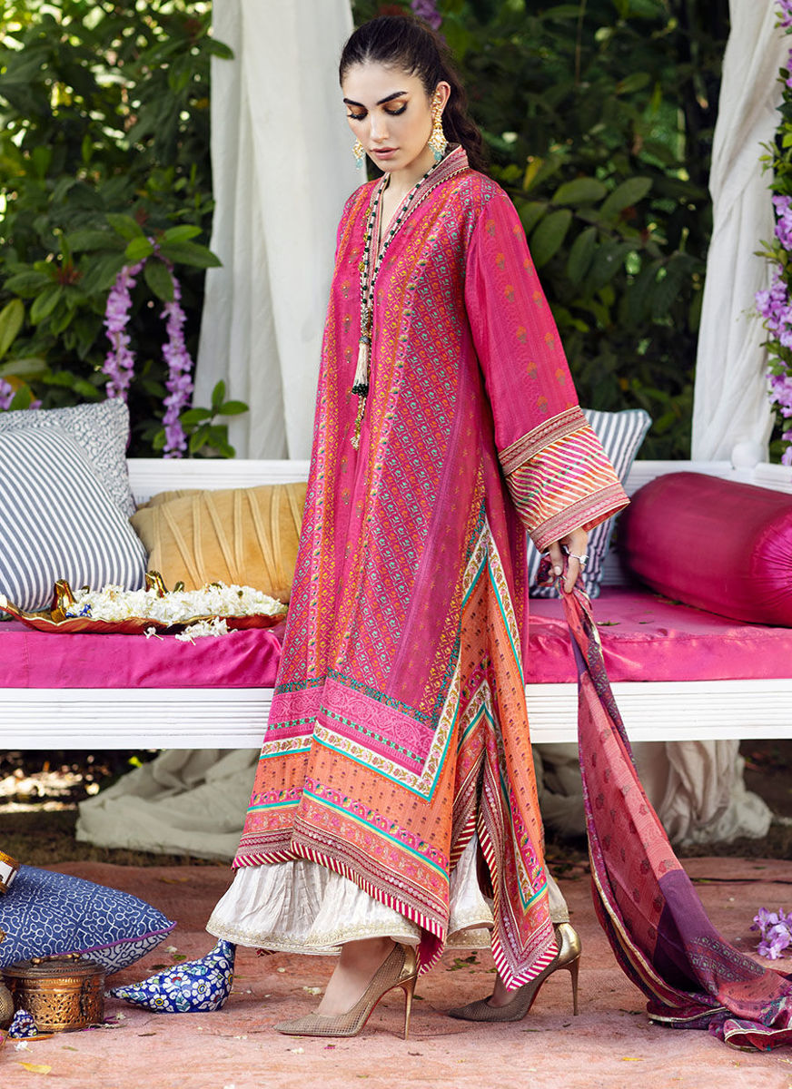 Cora Shirt And Dupatta