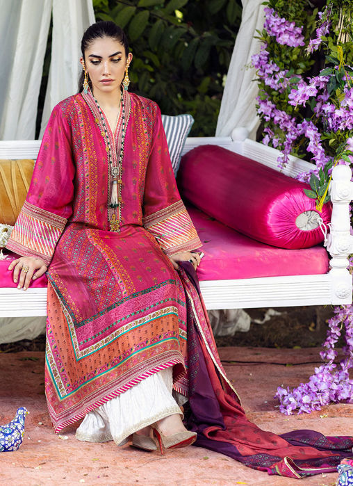 Cora Shirt And Dupatta