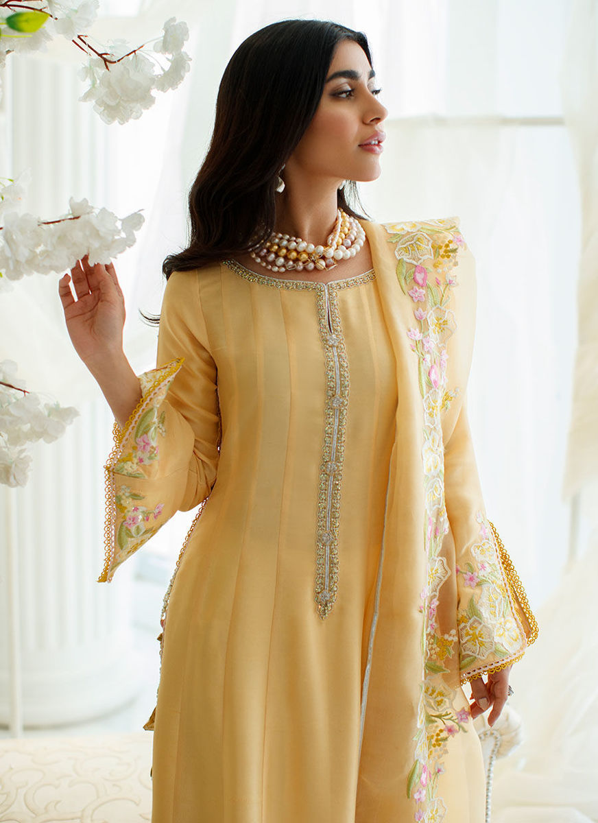 Mimosa Shirt And Dupatta