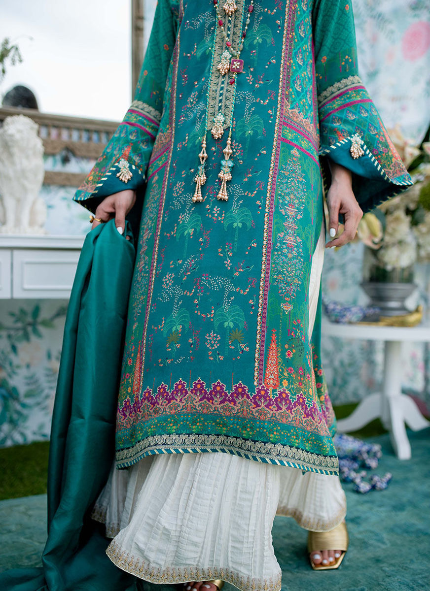 Juneberry Shirt And Dupatta