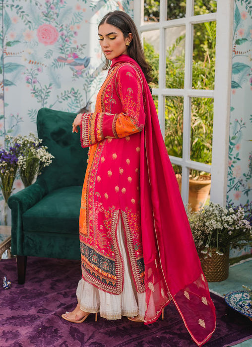 Blazer Shirt And Dupatta