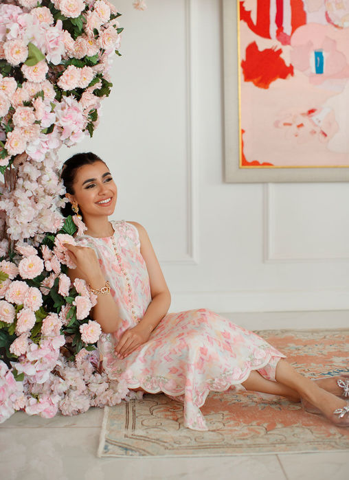 Ikat Emma Shirt And Dupatta