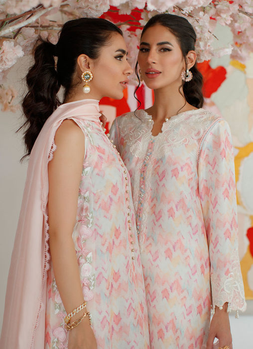 Ikat Mia Shirt And Dupatta