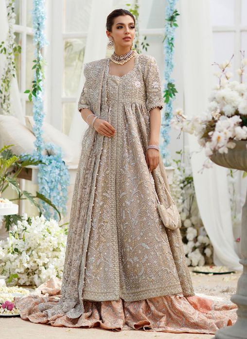 Adelle Rose Gold And Coral Bridal