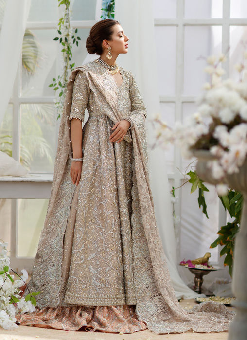 Adelle Rose Gold And Coral Bridal