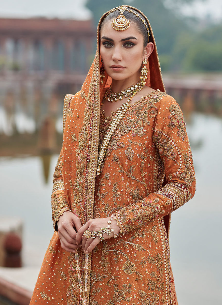 Shalimar Burnt Orange Bridal