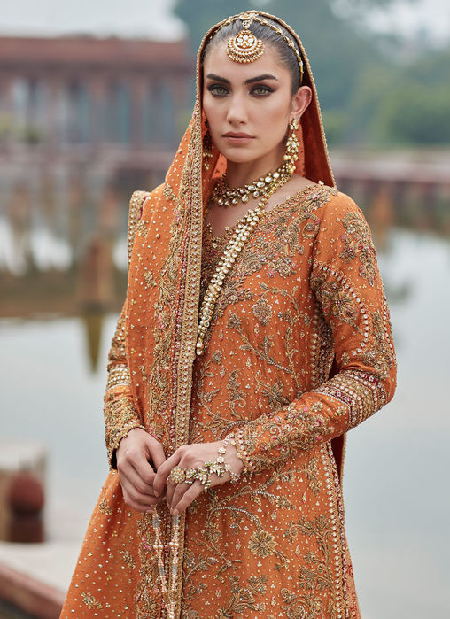 Shalimar Burnt Orange Bridal