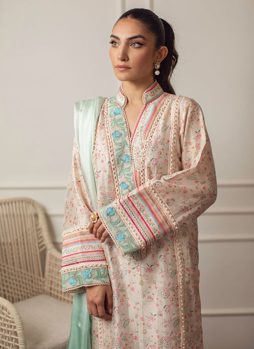 Enya Pink Shirt And Dupatta