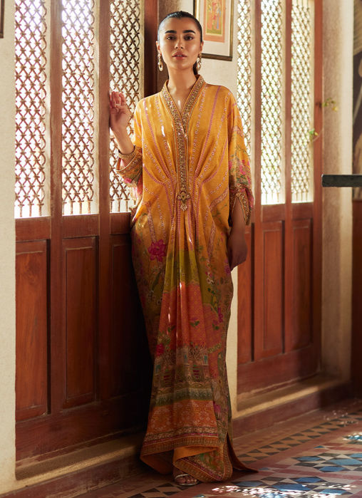 Picture of Simmy Saffron Kaftan