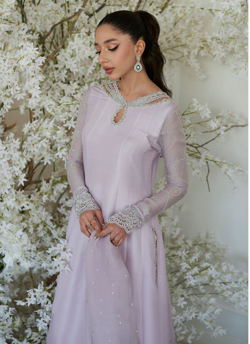 Peony Lilac Kalidaar And Dupatta