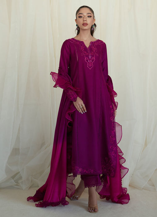 Rosetta Ruby Kalidaar And Dupatta