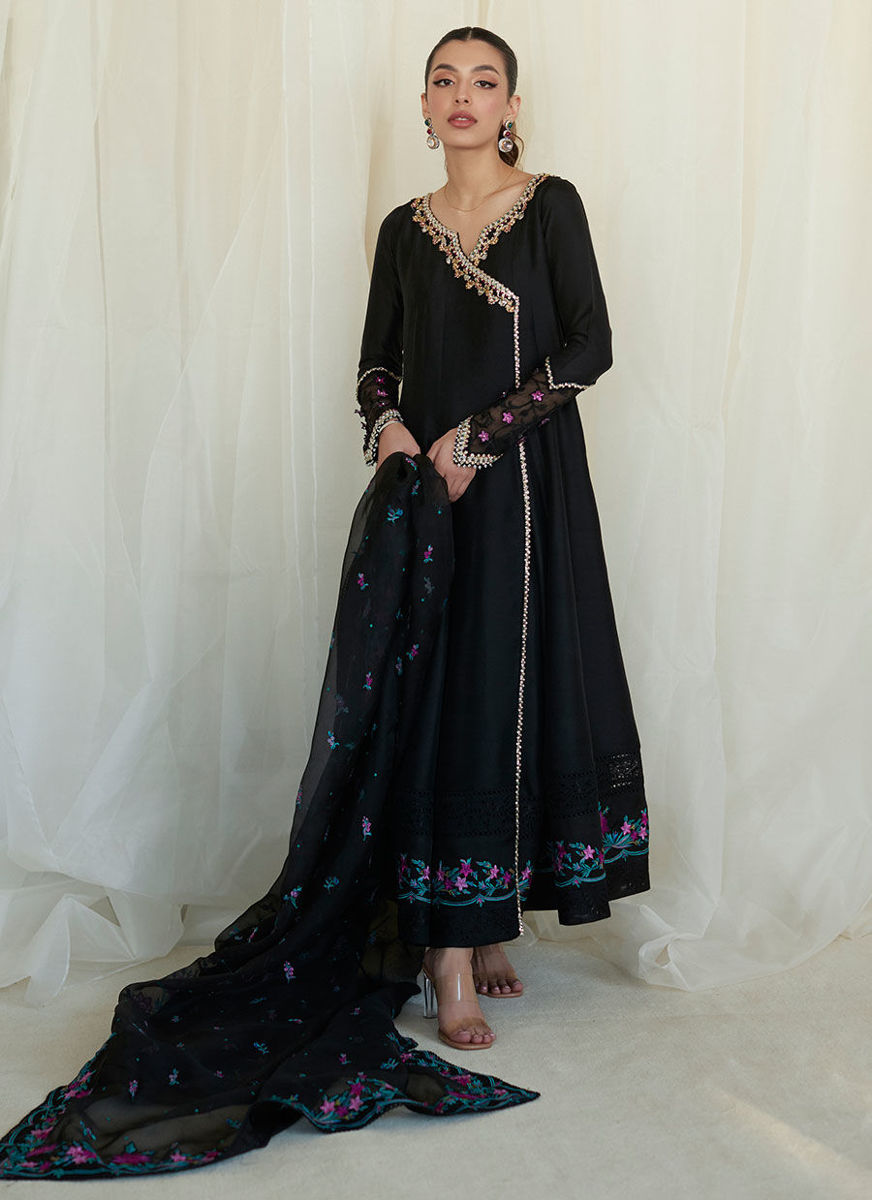Raven Black Kalidaar And Dupatta