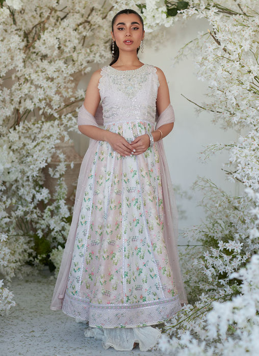 Picture of Neenee Pink Kalidaar And Dupatta