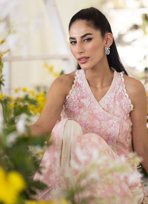 Nesta Blush Silk Shirt