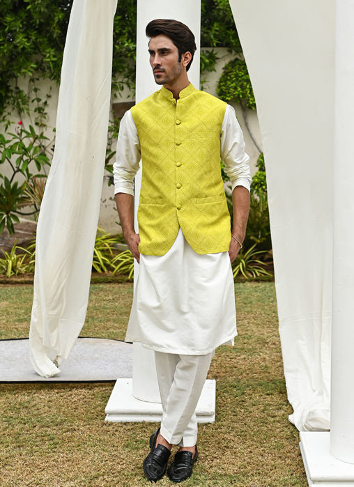 Mana Lime Waistcoat