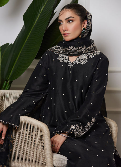 Nubia Onyx Shirt And Dupatta