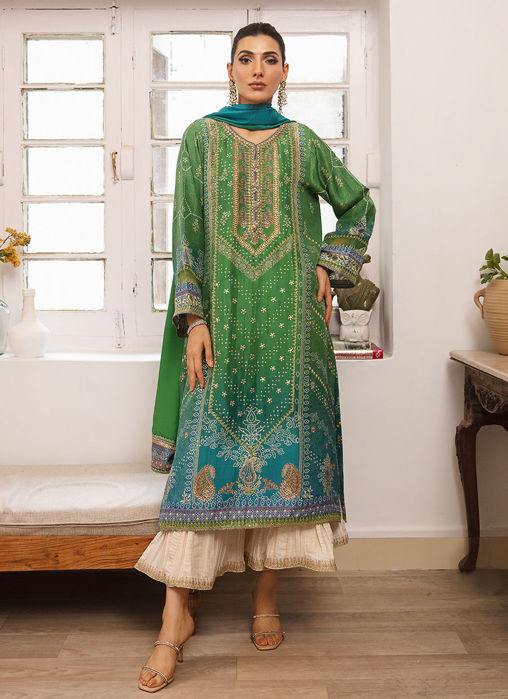 Picture of Izma Ombre Shirt And Dupatta