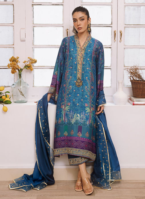 Picture of Zohra Lapis Shirt And Dupatta