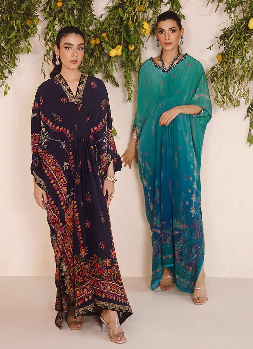 Ziva Navy Kaftan