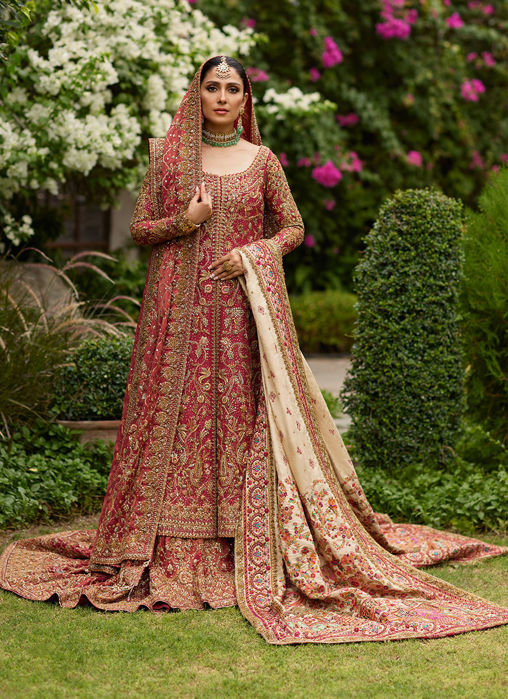 Picture of Dil Ras Panelled Farshi Bridal