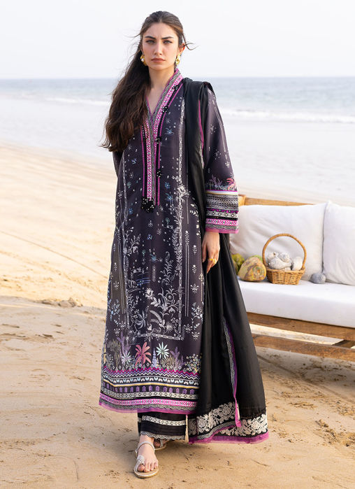 Suri Onyx Shirt And Dupatta