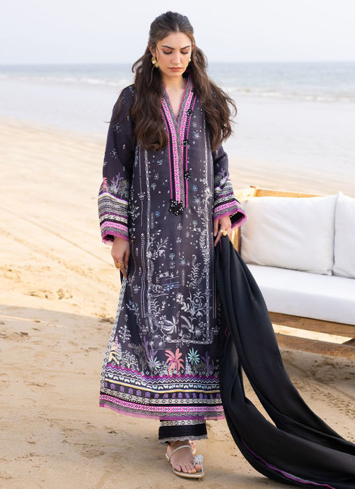 Suri Onyx Shirt And Dupatta