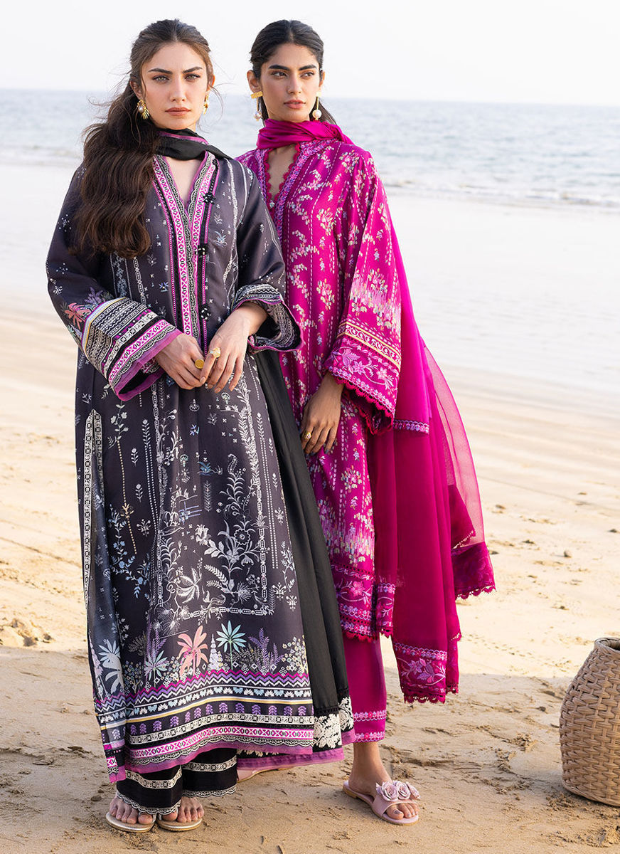 Suri Onyx Shirt And Dupatta