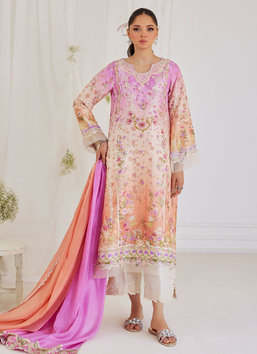 Picture of Maura Ombre Shirt And Dupatta