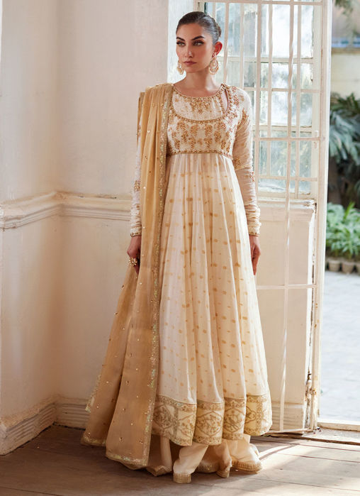 Picture of Simee Ivory Kalidaar And Dupatta