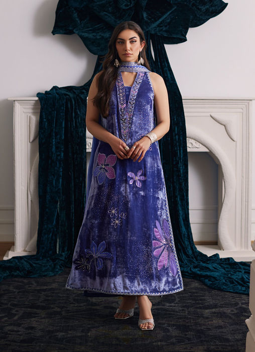 Picture of Isabel Periwinkle Shirt And Dupatta