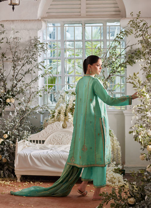 Mereen Ferozi Shirt And Dupatta