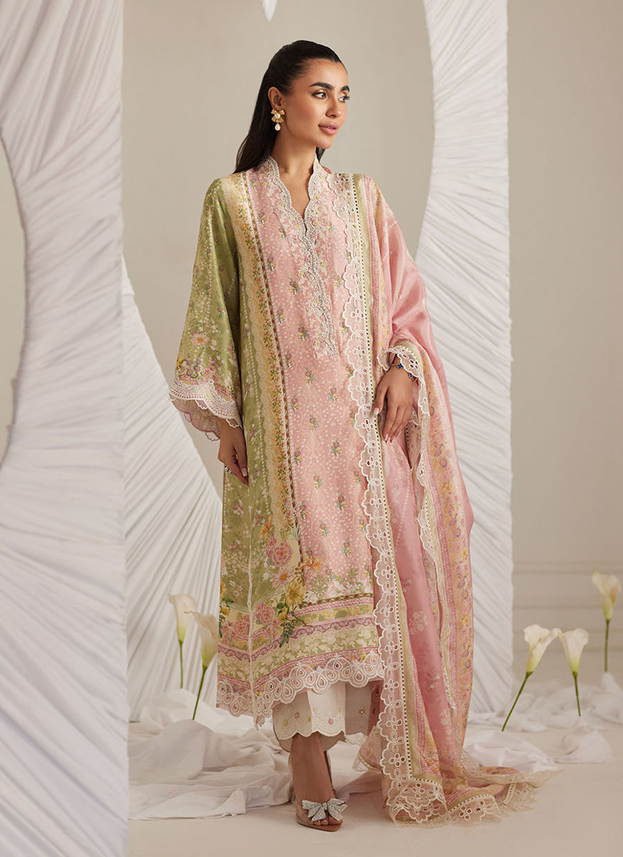 Rosalina Shirt And Dupatta