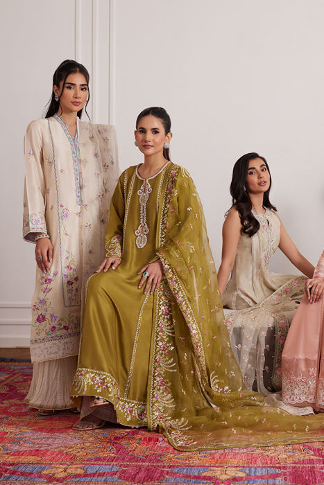 Lexie Ivory Shirt And Dupatta