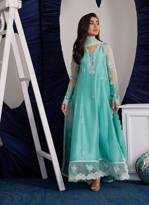 Zima Peppermint Kalidaar And Dupatta