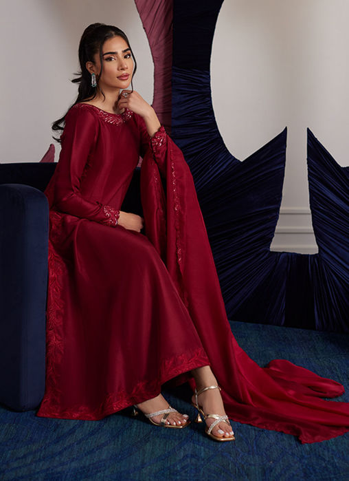 Terrie Scarlett Kalidaar And Dupatta