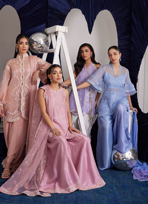 Piper Blush Shirt And Dupatta