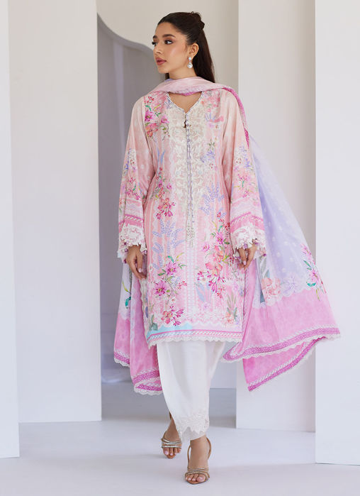 Picture of Oddie Pink Shirt And Dupatta