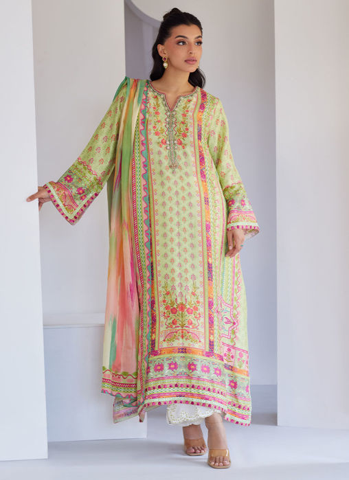 Picture of Vesper Kiwi Shirt And Dupatta