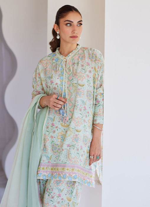 Cira Pale Aqua Shirt