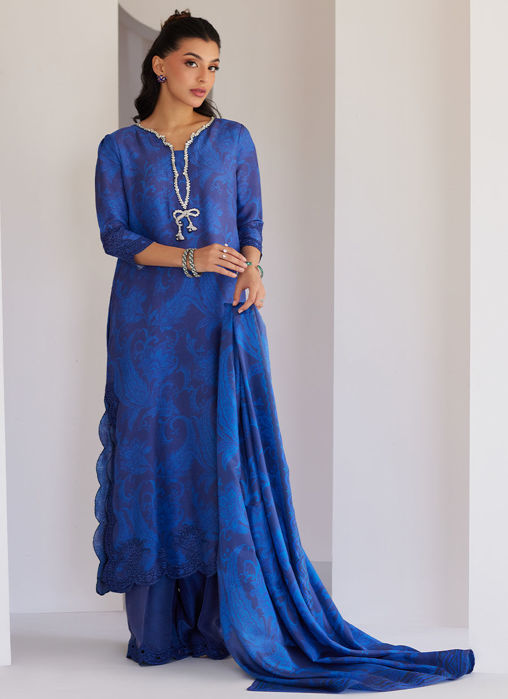 Picture of Azura Blue Shirt And Dupatta