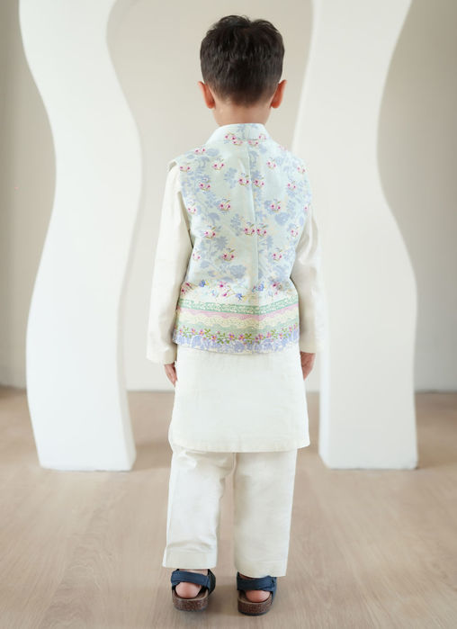 Zorya Ice Blue Mini Waistcoat