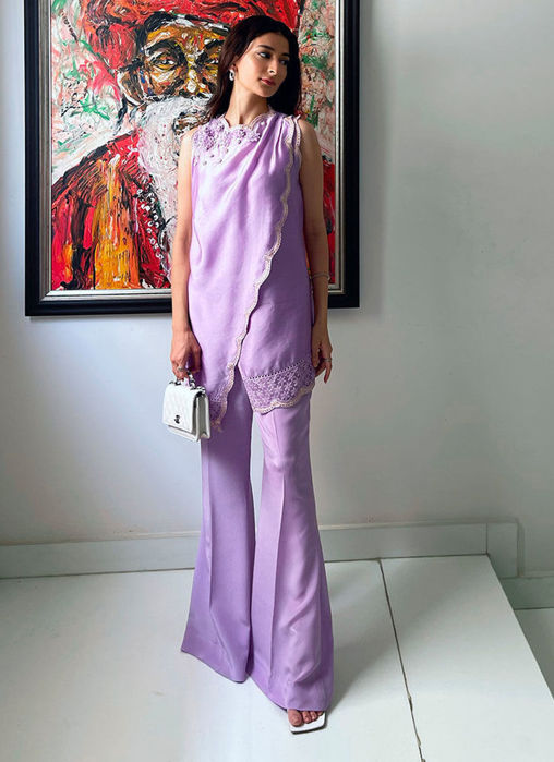 Alisha Adnan In Suzette Lavender