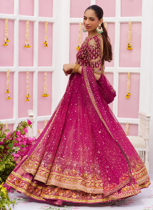 Picture of Ishana Magenta Kalidaar