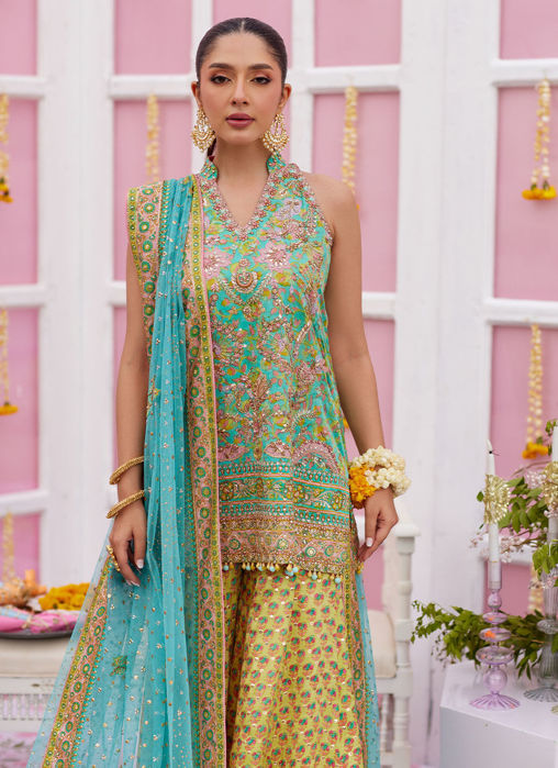 Ryenna Blockprinted Short Shirt And Dhaka
