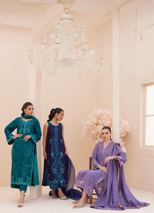(Goldie Grape Silk Shirt and Dupatta )PANTS only