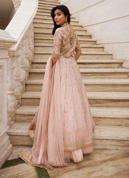 Nazneed Peach Kalidaar