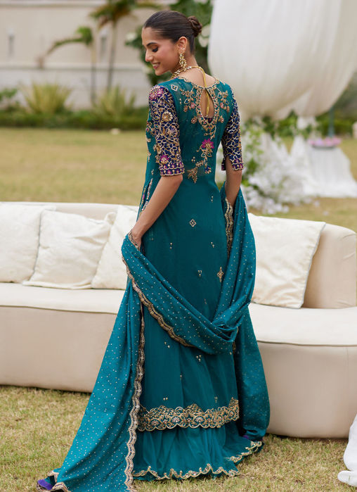 Sarai Teal Kalidaar