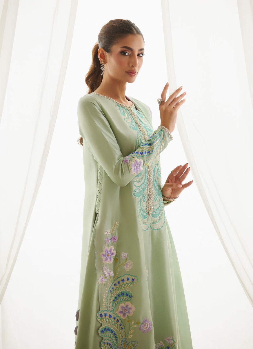 Jovie Blue Shirt And Dupatta