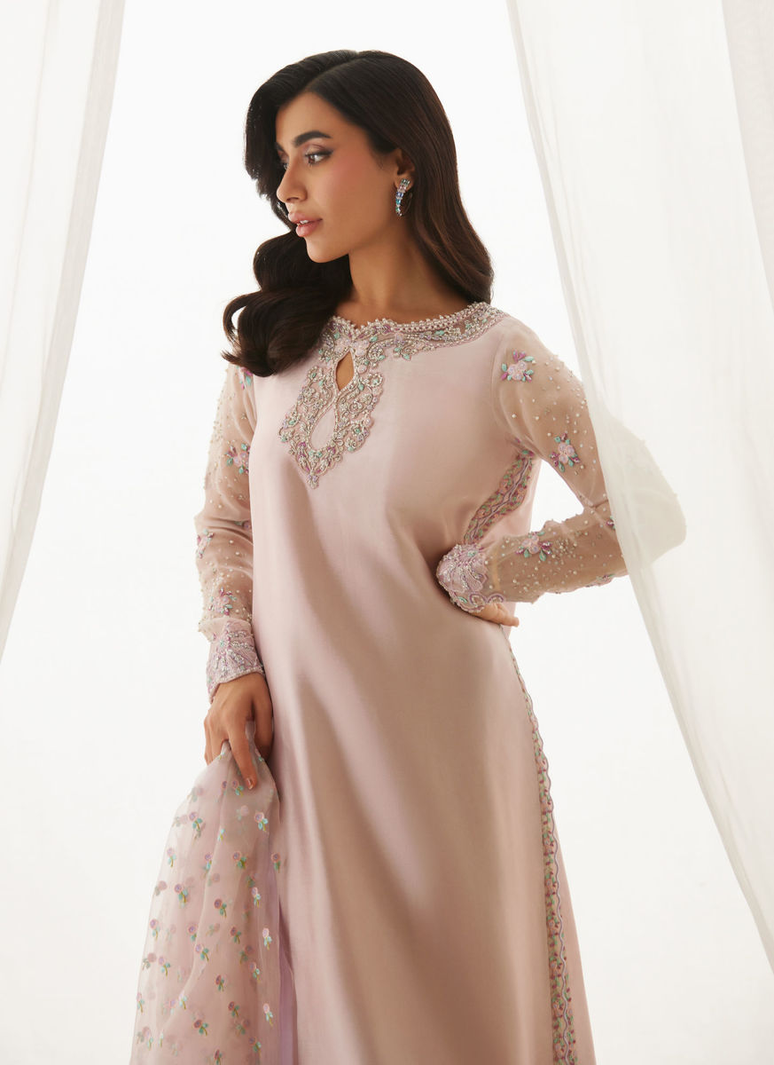 Blaise Lavender Shirt And Dupatta